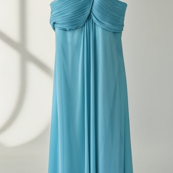 Ever Pretty Strapless Turquoise Dress - Picture 9 of 14